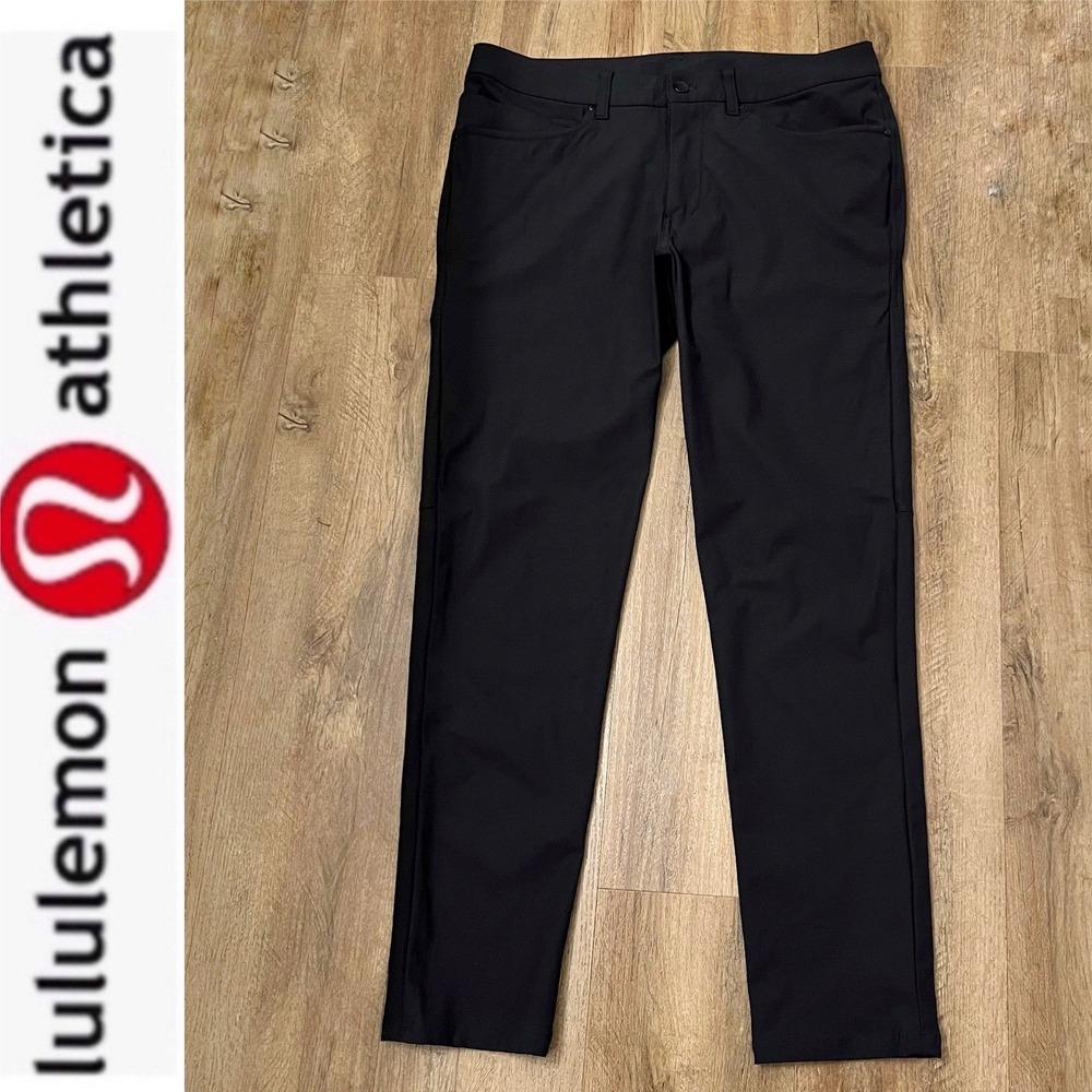 Lululemon‎ ABC Slim-Fit Pant Warpstremen Black (First Release Size 33